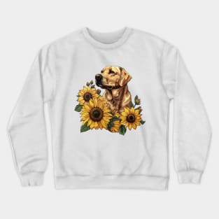 Yellow Lab Crewneck Sweatshirt